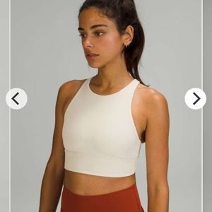 Women's Cream Sports Bra